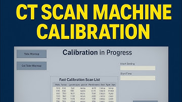 CT Scan Calibration in Progress ⚙️ | GE 32-Slice Machine 