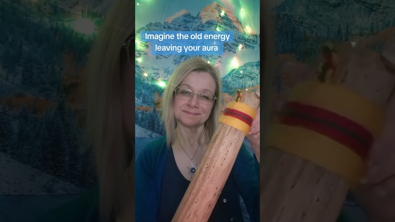 Clearing old energy that's blocking you. Reiki asmr rain stick sounds