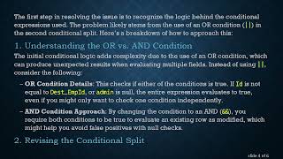How to Handle Null Values and Update Columns in SSIS with Conditional Split Checks