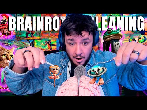ASMR Limpiando Tu Brainrot | Sin Voz de IA | Palabras Detonantes | 4 Horas