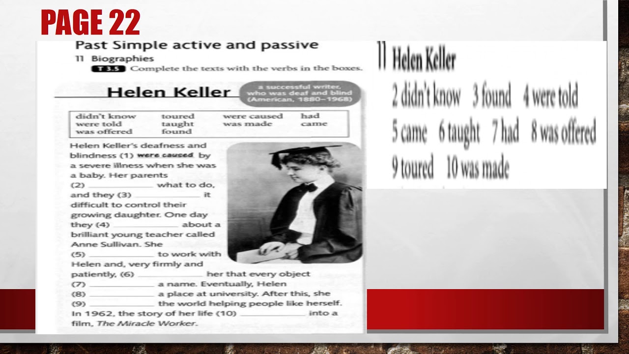 exercises for unit three third stage