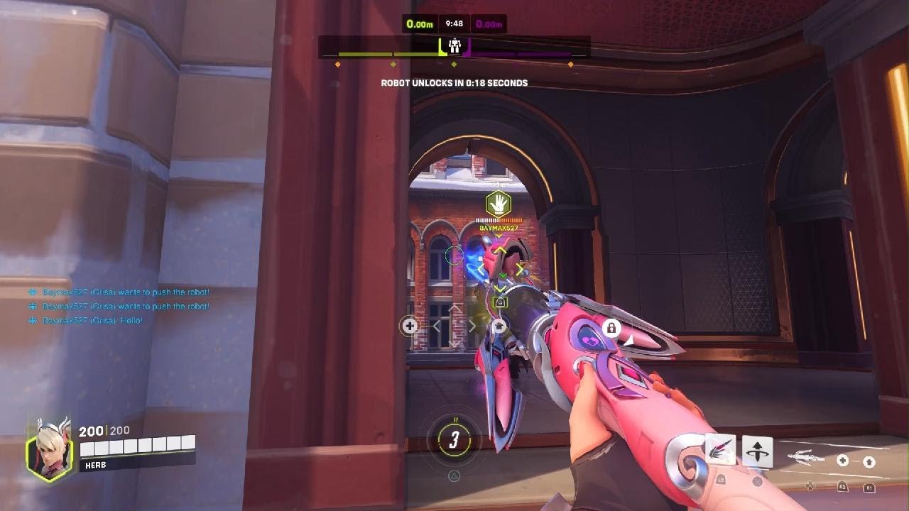 First game of OW2 - YouTube