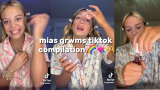mias grwm tiktok compilation ! 🫶💘😍