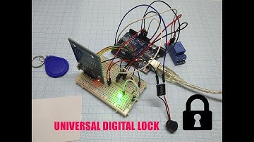 Arduino rfid door lock | Combination lock | Arduino project