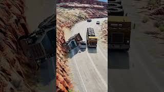 Realistic Highway Car Crushes #012 #shorts