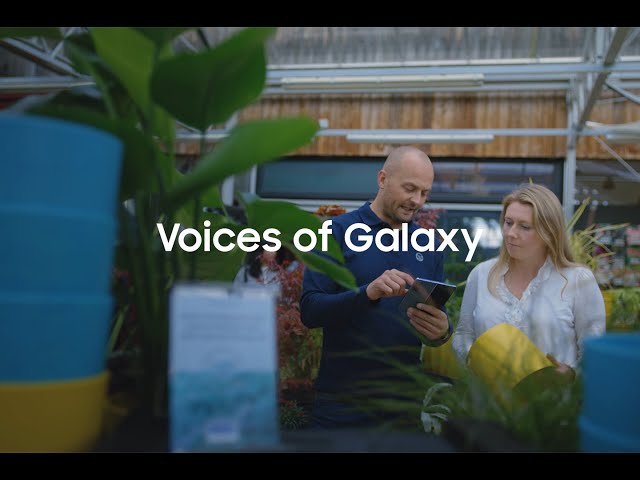 Voices of Galaxy: Turning Ocean-Bound Plastic Waste into a Positive with Plant Pots | Samsung
