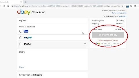 Ebay Checkout Problem - Solved (Go to ebay.ie)