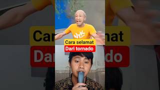 cara agar terhindar dari tornado ⁉️😱 #facts #funny #science #tipsandtricks