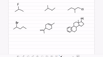 50: Finding chiral carbons in organic molecules