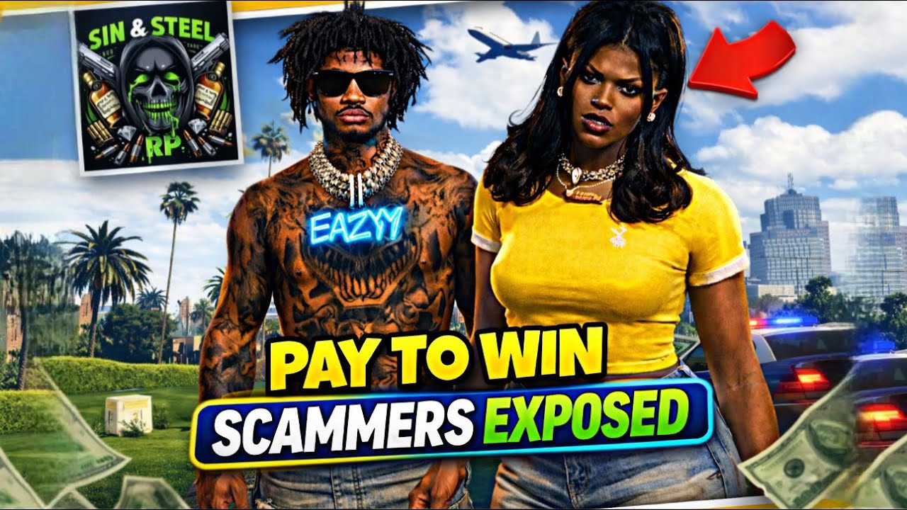 PAY-TO-WIN SCAMMERS EXPOSED & CRASHED OUT (GTA RP TROLLING)