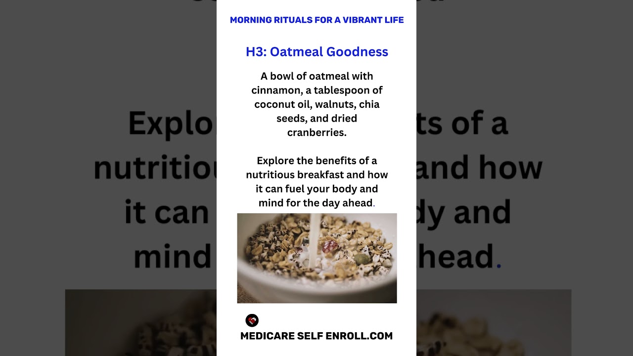 # 5 Secrets Of Morning Rituals For a more Vibrant Life Into Your 70’s