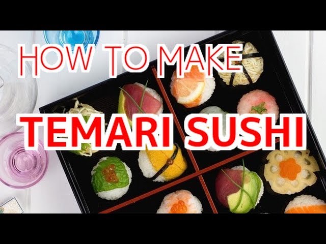 How to Make Temari Sushi (Spherical Sushi)【Sushi Chef Eye View】 | How To Sushi
