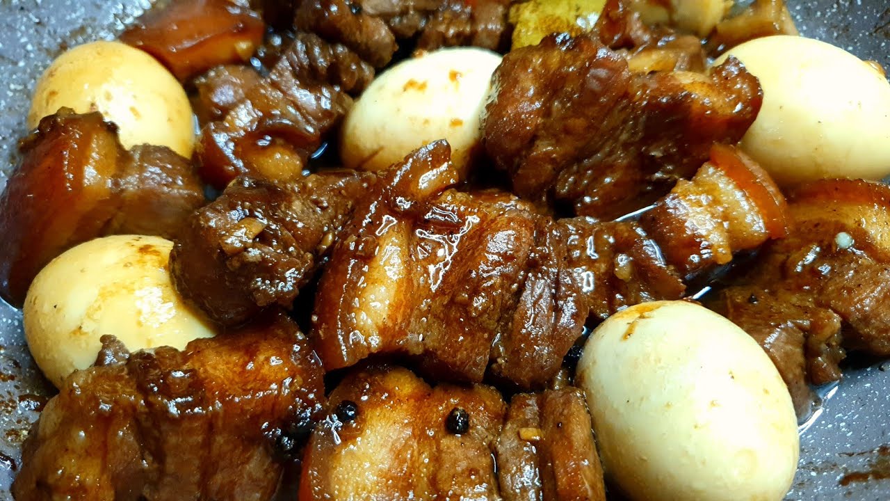 Pork Adobo with Egg YouTube