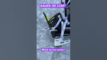Who S Better BAUER OR CCM 