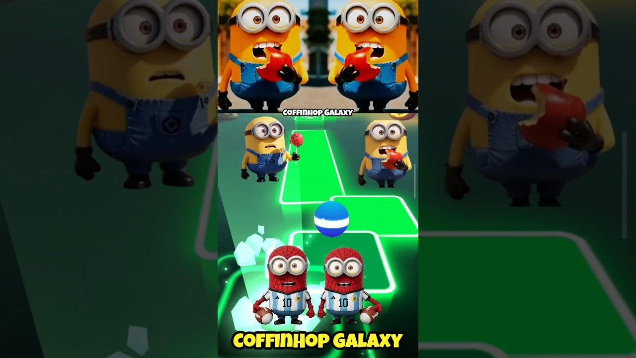 CYBERWORM X MINIONS Coffin Dance Song COVER tiles Hop EDM Rush 