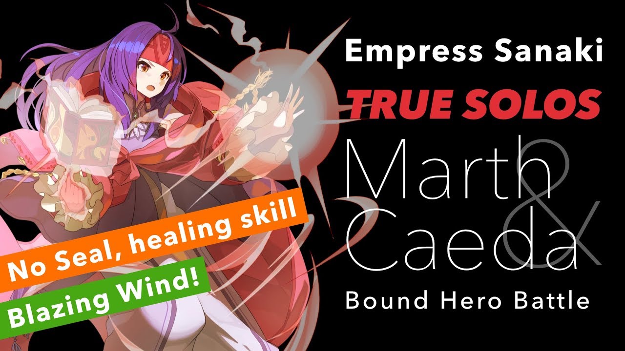 [FEH] She's +10 Dragonflowers! Sanaki True Solos Marth & Caeda BHB Infernal