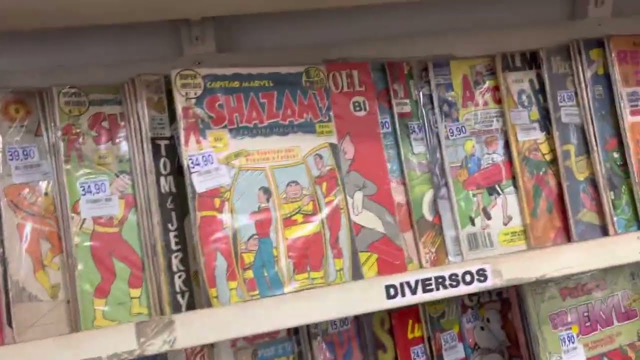 CAÇADA DE GIBIS ANTIGOS SEBO CAPRICHO (CAÇADOR DE RELÍQUIA)