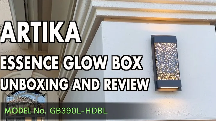 ARTIKA LED LIGHT - ESSENCE GLOW BOX - UNBOXING AND REVIEW