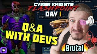 Full Release + Q&A with devs | Cyber Knights: Flashpoint (Brutal) - Day 1