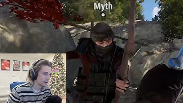 xQc destroys myth on NEW RUST SERVER