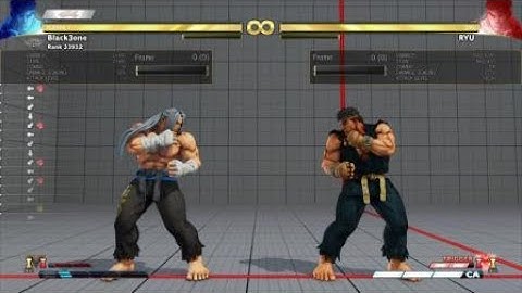 STREET FIGHTER V Ryu reset combo to stun [mid screen]