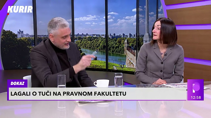 OTKRIVENO DA SE LAGALO O TUČI NA PRAVNOM FAKULTETU! Dačić o spornom incidentu