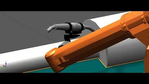 Robotic welding simulation for lighting columns using ABB robots_Robotstudio