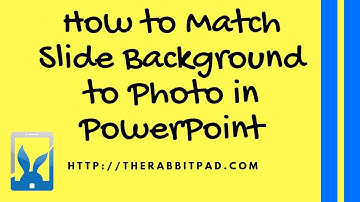 How to Match Background of Slides to Photos in PowerPoint Using the Eyedropper Tool