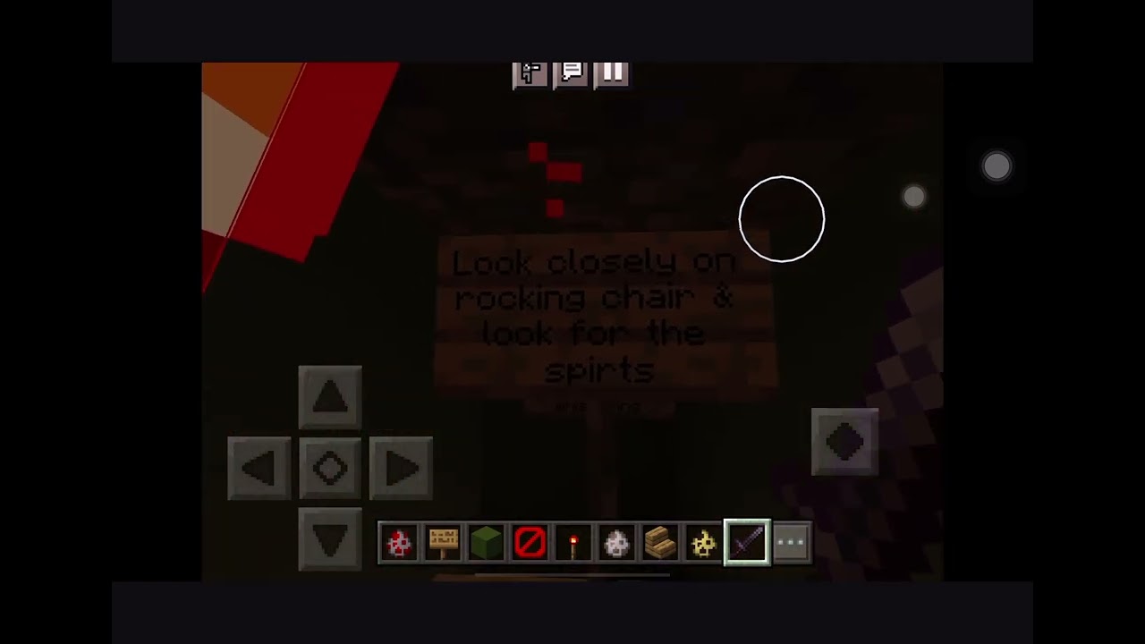 Rocking Chair jumpscare pop up in Minecraft YouTube