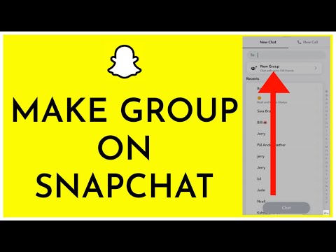 How To Create Group On Snapchat