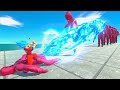 Superpowered Alliance VS 10 Levels of Squid Game Soldiers – ARBS Size Comparison