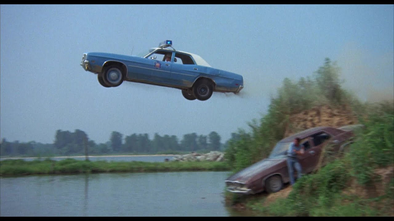 White Lightning (McKlusky) 1973 HD chase part4/4 [1080p] 2K / белая