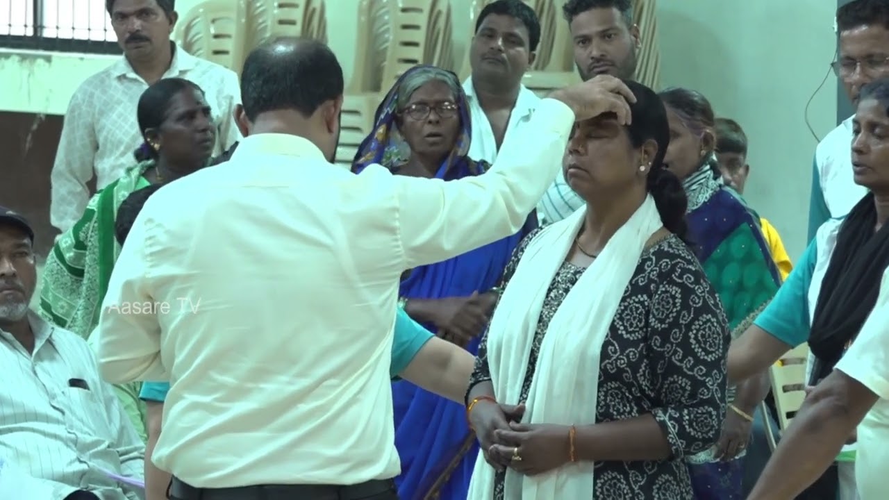 Jesus healed a severe headache and delivered through a miracle after Apostle Sunil’s prayer