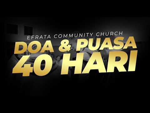 Doa Puasa 40 Hari | Kamis,19 Feb 2026 | Puasa Ester - Minta Mujizat | Pdt.Handoyo Liem