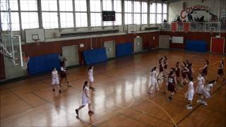 SEISEN BASKETBALL A TEAM vs STMAUR 20150307
