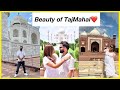 Beauty Of TajMahal ❤️ lets explore TajMahal Agra with us✅