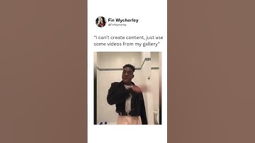 “Seriously? ‘Just use some videos from my gallery’? 🤦‍♀️ #contentcreation #reels #shorts
