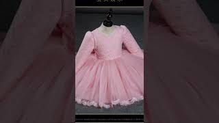 Online earn money baby princess wedding#beautiful stylish embroidery# elegant dress design #