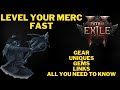 PoE 2 - Galvanic Shards Mercenary Fast Leveling Guide