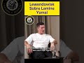 Robert Lewandowski fala sobre as primeiras impressões com Lamine Yamal no Barcelona