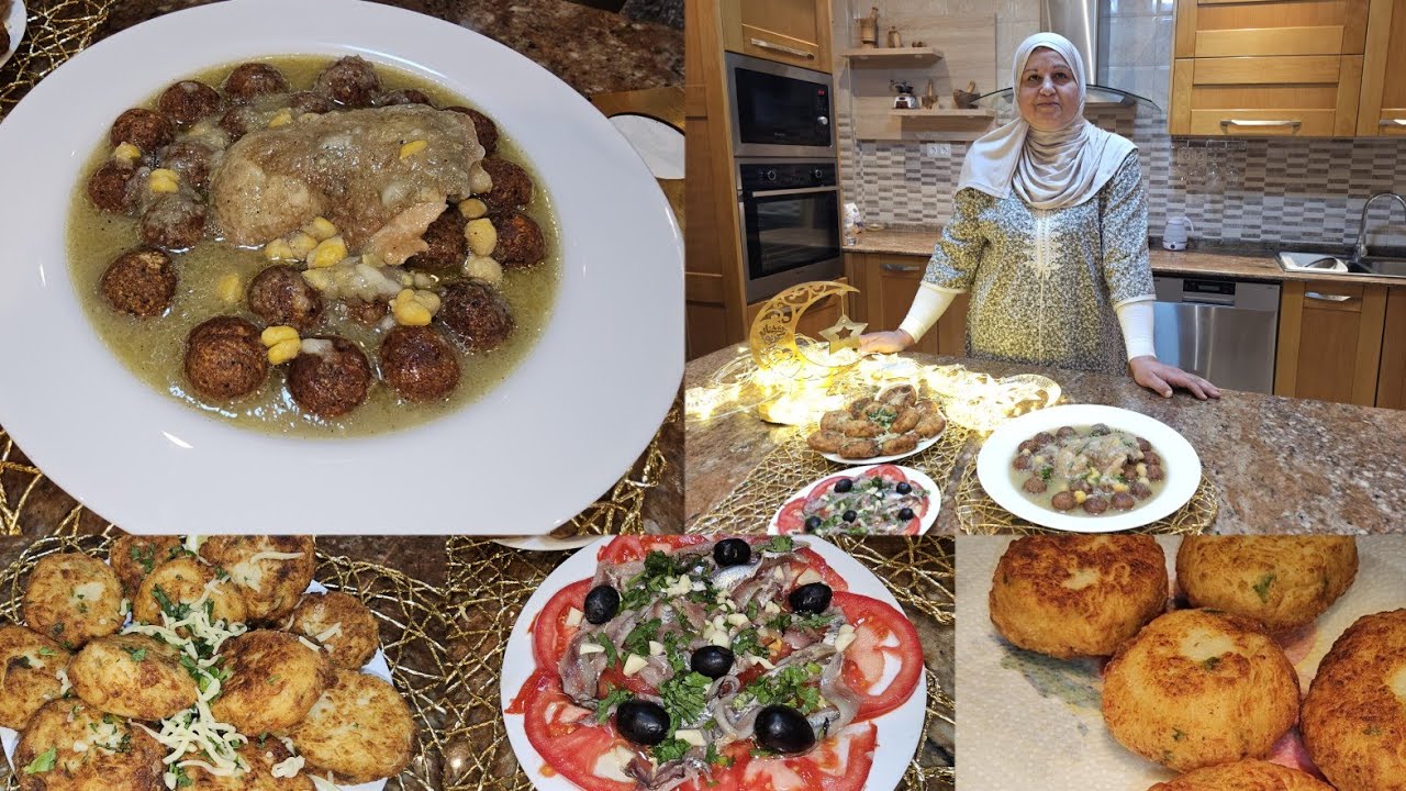 سفيرية وصفة جزائرية تقليدية 100% 🇩🇿..🥰 عجيجات بطاطا و شفلور ❤️المنشوبة 😍