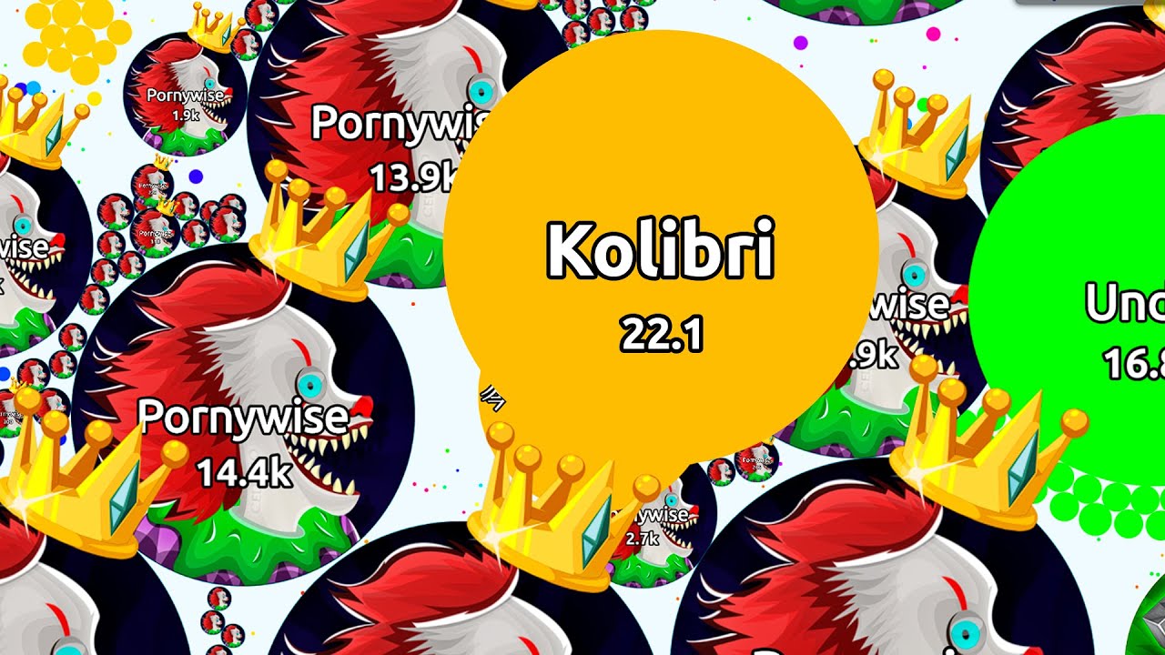 TEAMING WITH MYSELF IN TRICKSPLIT.IO ( Game Like Agar.io )