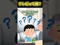 🤣おじいちゃんが孫と話してた「テレビって棚？」#ショートアニメ #創作#短ネタ#超ショート