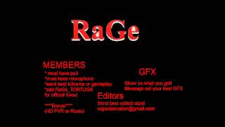 RaGe NOW RecruitinG