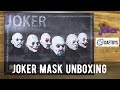 Unboxing - Joker Mask Set by Daftoys F025 1/6 Scale Set of 6 Joker