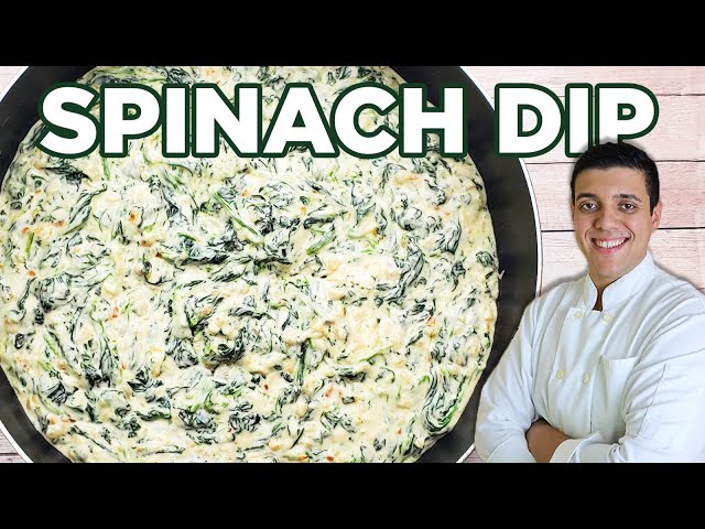 How to Make Cream of Spinach Dip [ by Lounging with Lenny ] class=
