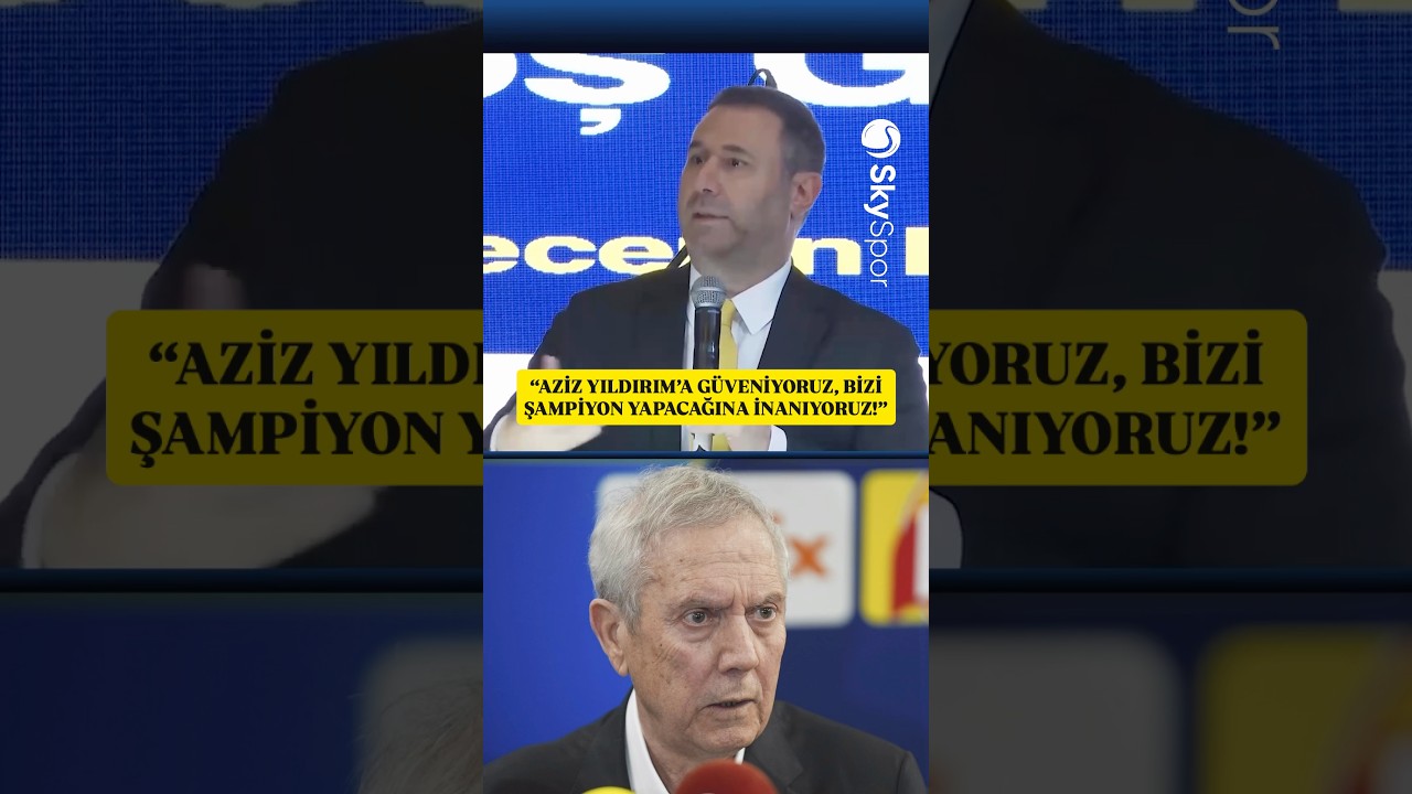 Barış Göktürk: “Aziz Yıldırım’a güveniyoruz, bizi şampiyon yapacağına inanıyoruz!