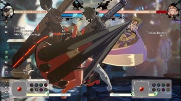 Easy Ramlethal Dust Combo Guilty Gear Strive (v1.11)