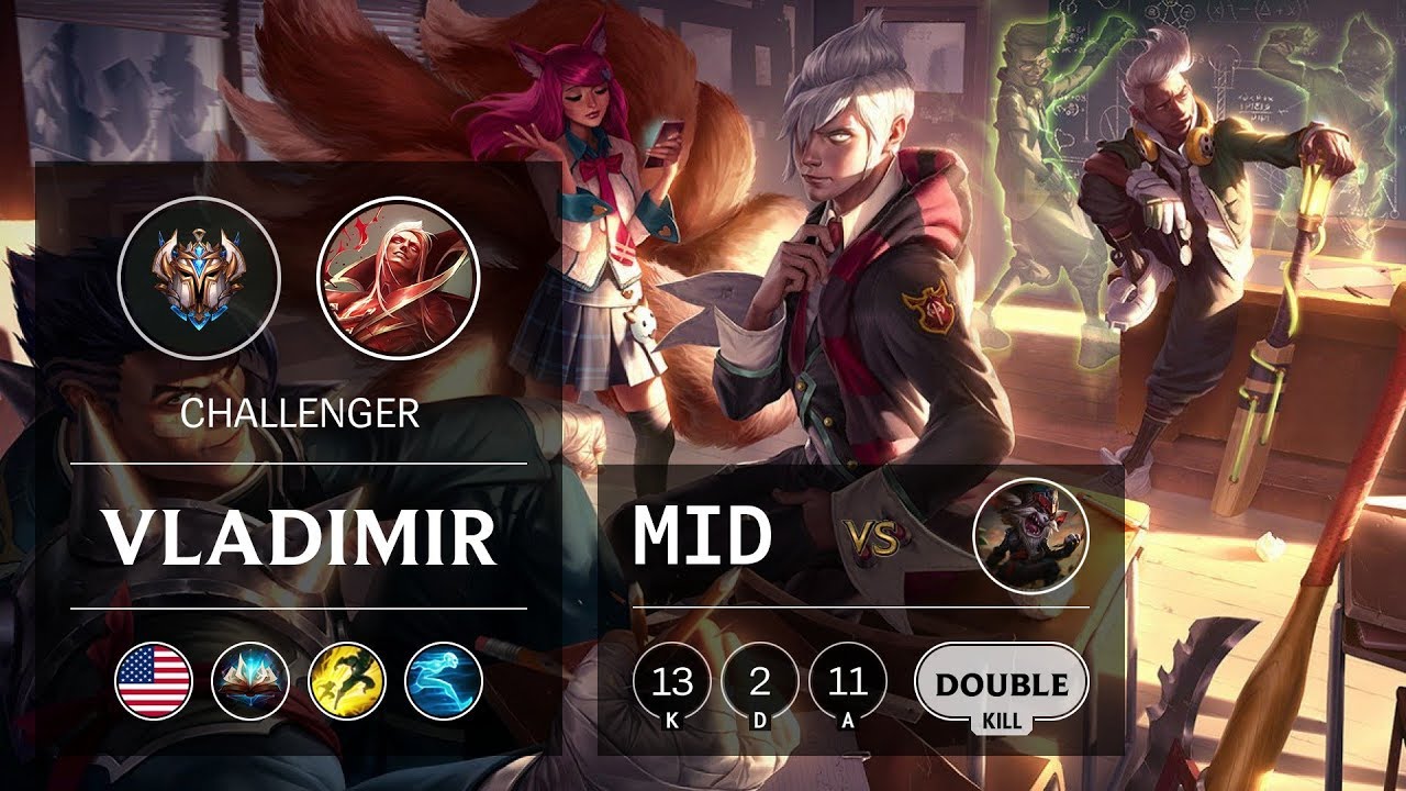 Vladimir Mid vs Kled - NA Challenger Patch 9.13