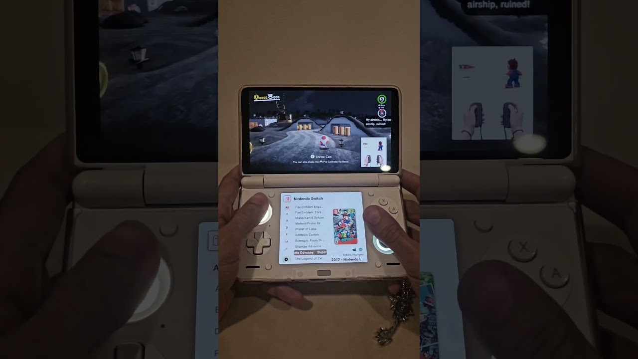 playing modded switch games on the ayn thor pt.2